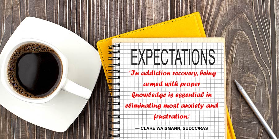 Realistic Expectations Quote from Clare Waismann